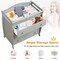 Baby Changing Table Infant Diaper with 3 Drawers and Safety Belt